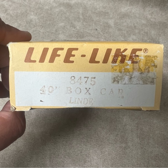 1970S-80S NEW IN BOX SEALED LIFE-LIKE TRAIN NO 8475 S/D BOX CAR *HO SIZE* D - Picture 4 of 5